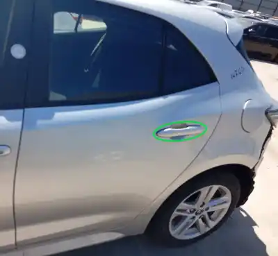 Peça sobressalente para automóvel em segunda mão puxador exterior traseiro esquerdo por toyota corolla e21 corolla (e21/eh1) touring hybrid referências oem iam 