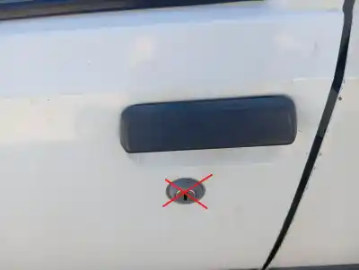 Second-hand car spare part exterior left front door handle for opel corsa a cup oem iam references 