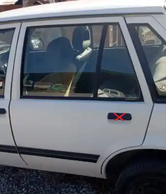 Second-hand car spare part rear left door for opel corsa a cup oem iam references 