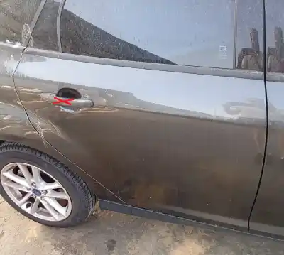 Second-hand car spare part rear right door for ford focus iii 1.5 tdci oem iam references 