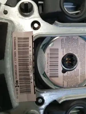 Peça sobressalente para automóvel em segunda mão airbag dianteiro esquerdo por citroen c2 sx referências oem iam   