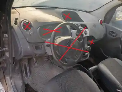 Peça sobressalente para automóvel em segunda mão tablier por renault kangoo dynamique acción especial referências oem iam   