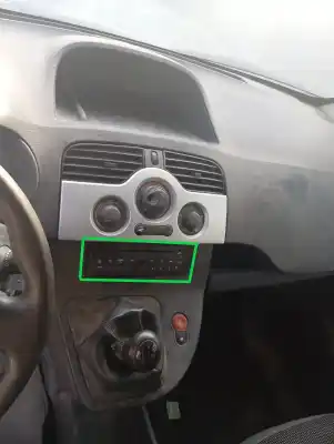Peça sobressalente para automóvel em segunda mão Sistema De áudio / Rádio Cd por RENAULT KANGOO Dynamique Acción Especial Referências OEM IAM   