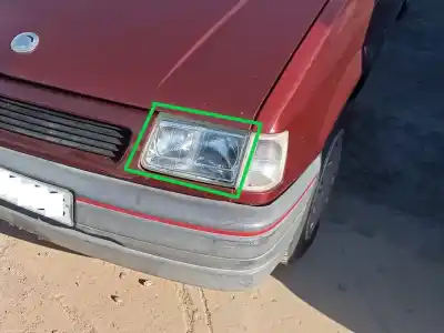Second-hand car spare part right headlight for opel corsa a cup oem iam references 