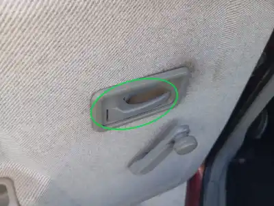 Second-hand car spare part interior left rear handle for opel corsa a cup oem iam references 