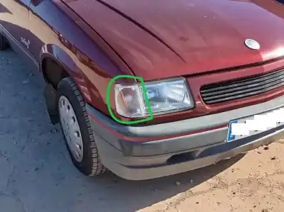 Second-hand car spare part front right headlight for opel corsa a cup oem iam references 