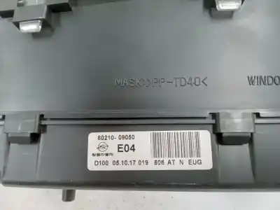 Peça sobressalente para automóvel em segunda mão quadrante por ssangyong kyron 200 xdi limited referências oem iam 8021009050  