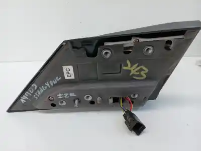 Peça sobressalente para automóvel em segunda mão espelho retrovisor esquerdo por ssangyong kyron 200 xdi limited referências oem iam e4012317  