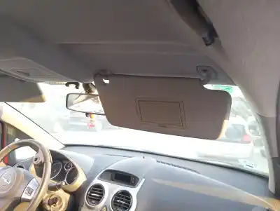 Peça sobressalente para automóvel em segunda mão para-sol direito por opel corsa d ´´111 years´´ referências oem iam 