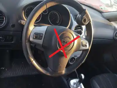 Peça sobressalente para automóvel em segunda mão volante por opel corsa d ´´111 years´´ referências oem iam 
