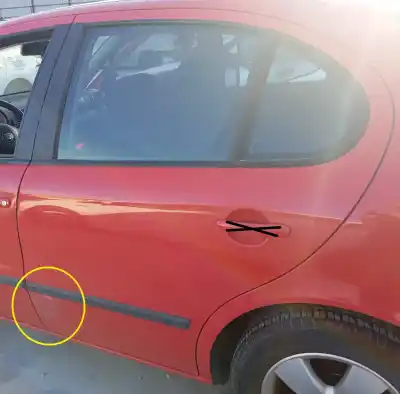 Second-hand car spare part rear left door for seat leon (1m1) signo oem iam references   