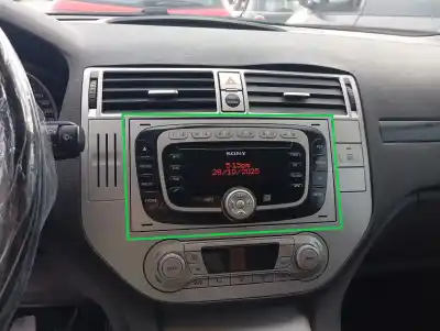 Second-hand car spare part audio system / radio cd for ford kuga (cbv) titanium oem iam references vp6m2f18c821f