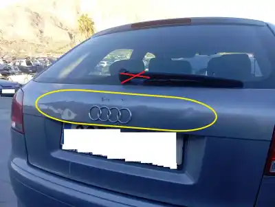 Second-hand car spare part tailgate for audi a3 (8p) 2.0 fsi ambiente oem iam references   