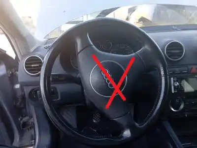 Peça sobressalente para automóvel em segunda mão volante por audi a3 (8p) 2.0 fsi ambiente referências oem iam 