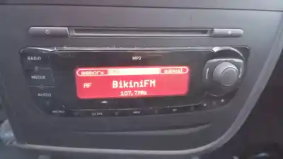 Pezzo di ricambio per auto di seconda mano impianto audio / radio cd per seat leon (1p1) comfort limited riferimenti oem iam 