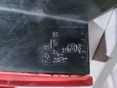 Second-hand car spare part LEFT TAILGATE LIGHT for PEUGEOT 407  OEM IAM references E203024  