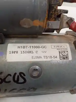 Peça sobressalente para automóvel em segunda mão motor de arranque por ford focus turnier active referências oem iam h1bt-1000-gc  