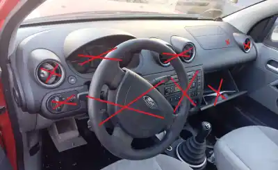 Pezzo di ricambio per auto di seconda mano pannello per ford fiesta (cbk) ambiente riferimenti oem iam 