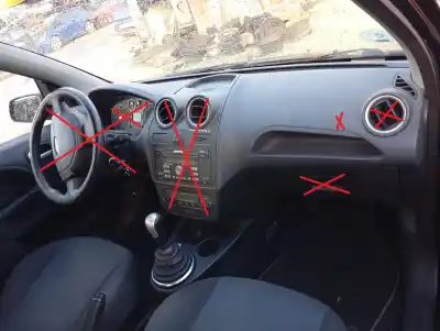 Second-hand car spare part dashboard for ford fiesta (cbk) ambiente oem iam references   