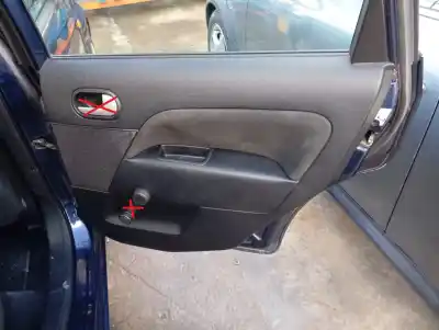 Peça sobressalente para automóvel em segunda mão forra / revestimento da porta traseira direita por ford fiesta (cbk) ambiente referências oem iam 
