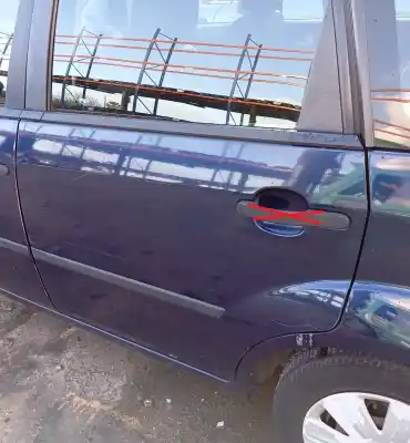 Peça sobressalente para automóvel em segunda mão porta do automóvel traseira esquerda por ford fiesta (cbk) ambiente referências oem iam 