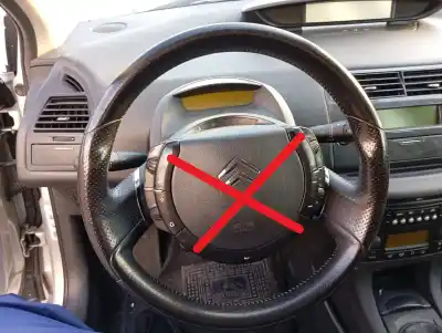 Second-hand car spare part steering wheel for citroen c4 berlina collection oem iam references 