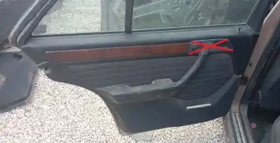 Pièce détachée automobile d'occasion GARNITURE DE PORTE ARRIERE GAUCHE pour MERCEDES-BENZ CLASE E (W124) FAMILIAR 280 TE / E 280 (124.088) 197 CV / 145 KW Références OEM IAM   