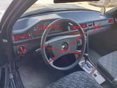 Second-hand car spare part DASHBOARD for MERCEDES-BENZ CLASE E (W124) BERLINA D-Turbo 300 (124.133) 147 CV / 108 KW OEM IAM references   
