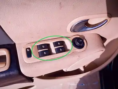 Second-hand car spare part left front power window switch for renault modus confort dynamique oem iam references 