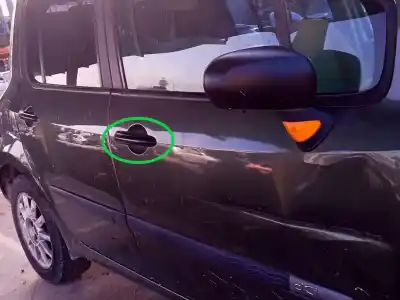 Second-hand car spare part exterior right front door handle for renault modus confort dynamique oem iam references 