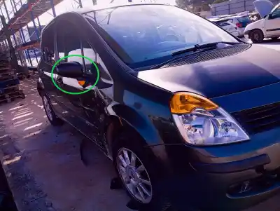 Second-hand car spare part right rearview mirror for renault modus confort dynamique oem iam references 