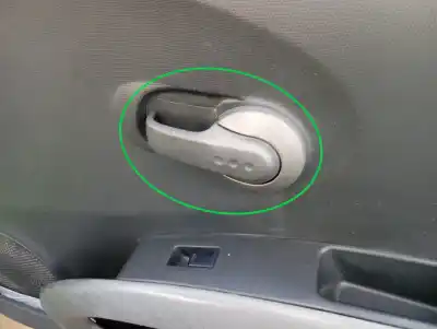 Peça sobressalente para automóvel em segunda mão puxador interior dianteiro direito por nissan micra (k12e) acenta referências oem iam 