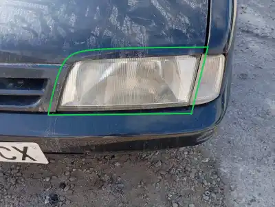 Second-hand car spare part LEFT HEADLIGHT for CITROEN ZX 1.4 OEM IAM references   