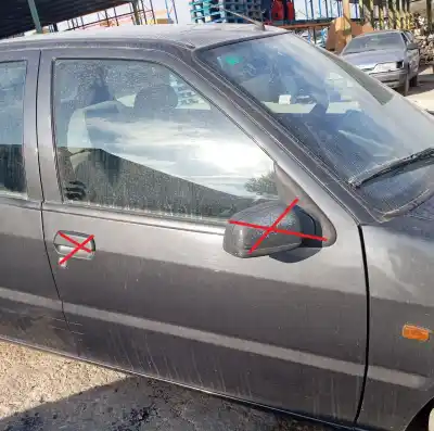 Second-hand car spare part front right door for citroen zx 1.4 oem iam references 