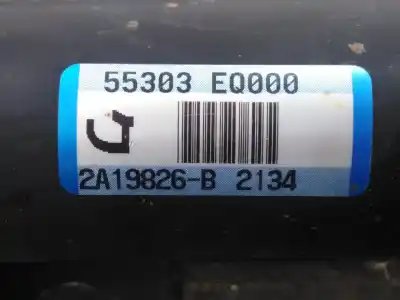 Recambio de automóvil de segunda mano de amortiguador delantero izquierdo para nissan x-trail (t31) xe referencias oem iam 55303eq000 2a19826b2134 p1-b4-29 