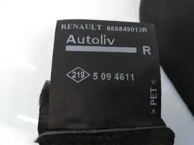 Автозапчастина б/у передній правий ремін безпеки для dacia dokker express ambiance посилання на oem iam 868849013r e1-a1-38-1 868849013r