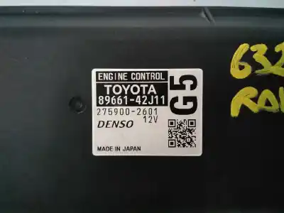 Автозапчасти б/у блок управления двигателем за toyota rav 4 (a3) active ссылки oem iam 8966142j11  2759002601