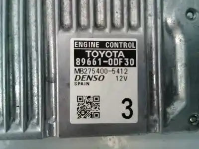 Автозапчастина б/у ебу контролер двигуна для toyota yaris active посилання на oem iam 896610df30 e3-b2-10-1 mb2754005412