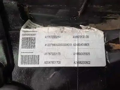 Second-hand car spare part driver left window regulator for mercedes-benz clase a (w176) a 220 cdi (176.003) oem iam references a2047601700  a2468200602
