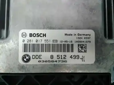 Second-hand car spare part ecu engine control for bmw x1 (e84) sdrive 18d oem iam references 851249901 e3-a2-31-2 0281017551
