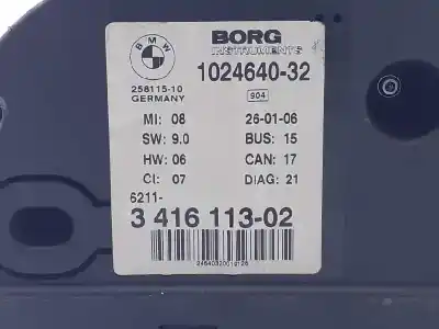 Peça sobressalente para automóvel em segunda mão quadrante por bmw serie x3 (e83) 2.0d [2.0 ltr. - 110 kw 16v diesel cat] referências oem iam 341611302 e3-a2-44-4 102464032