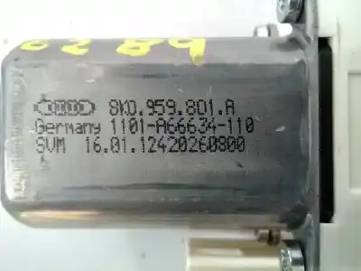 Pezzo di ricambio per auto di seconda mano motore alzacristalli anteriore sinistro per audi a4 avant (8k5) (2008) básico riferimenti oem iam 8k0959801a e1-b6-48-2 