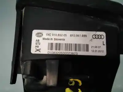 Pezzo di ricambio per auto di seconda mano fendinebbia sinistra per audi a4 avant (8k5) (2008) básico riferimenti oem iam 8t0941699e e1-b6-37-1 