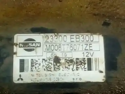 Recambio de automóvil de segunda mano de motor arranque para nissan pathfinder (r51) 2.5 dci diesel cat referencias oem iam 23300eb30b p3-b7-8-3 
