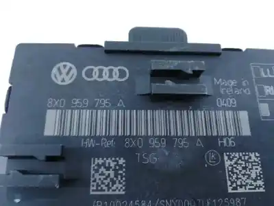 Pezzo di ricambio per auto di seconda mano modulo elettronico per audi q3 (8u) 2.0 tdi (130kw) advance quattro riferimenti oem iam 8x0959795a e1-b6-35-4 