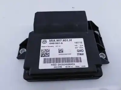 Pezzo di ricambio per auto di seconda mano MODULO ELETTRONICO per AUDI Q3 (8U)  Riferimenti OEM IAM 3AA907801H E1-B6-35-4 18491001A