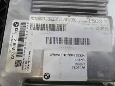 Second-hand car spare part ecu engine control for bmw serie 3 touring (e91) 318d oem iam references 7803373 e3-a3-8-4 7807086