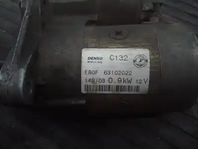 Recambio de automóvil de segunda mano de motor arranque para fiat panda (169) 1.2 cat referencias oem iam 63102022  