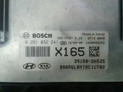 Second-hand car spare part ecu engine control for kia carens ( ) drive oem iam references 391502a525 e3-a3-29-3 0281032241