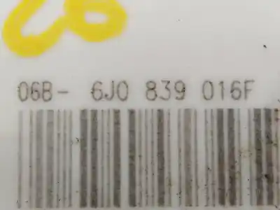 Автозапчастина б/у замок заднього правого дверя для seat ibiza (6j5) fr tech посилання на oem iam 6j0839016f e1-b6-4-4 